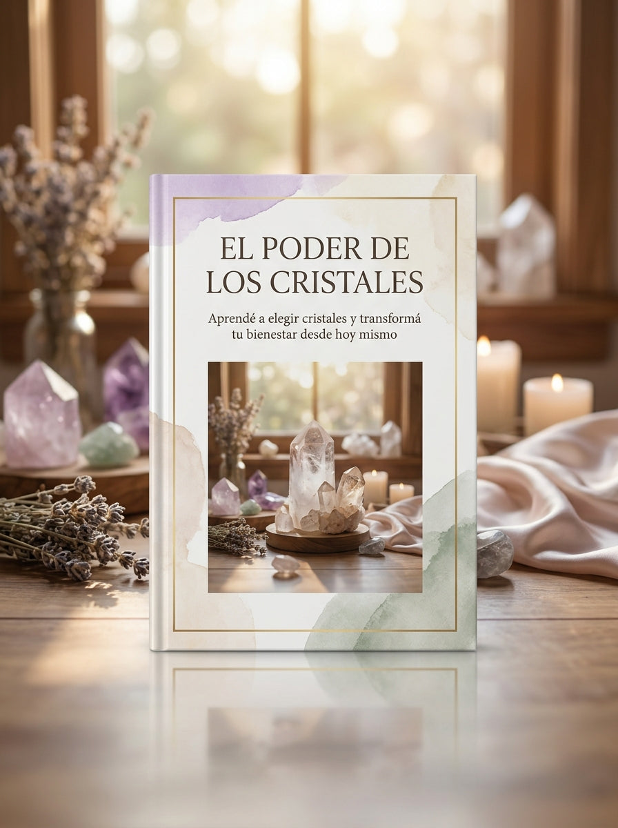El poder de los cristales: Guía práctica para el uso correcto de piedras energéticas